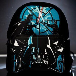 Danielle Nicole Disney Star Wars "Last Duel" Darth Vader / Luke Mini-Backpack